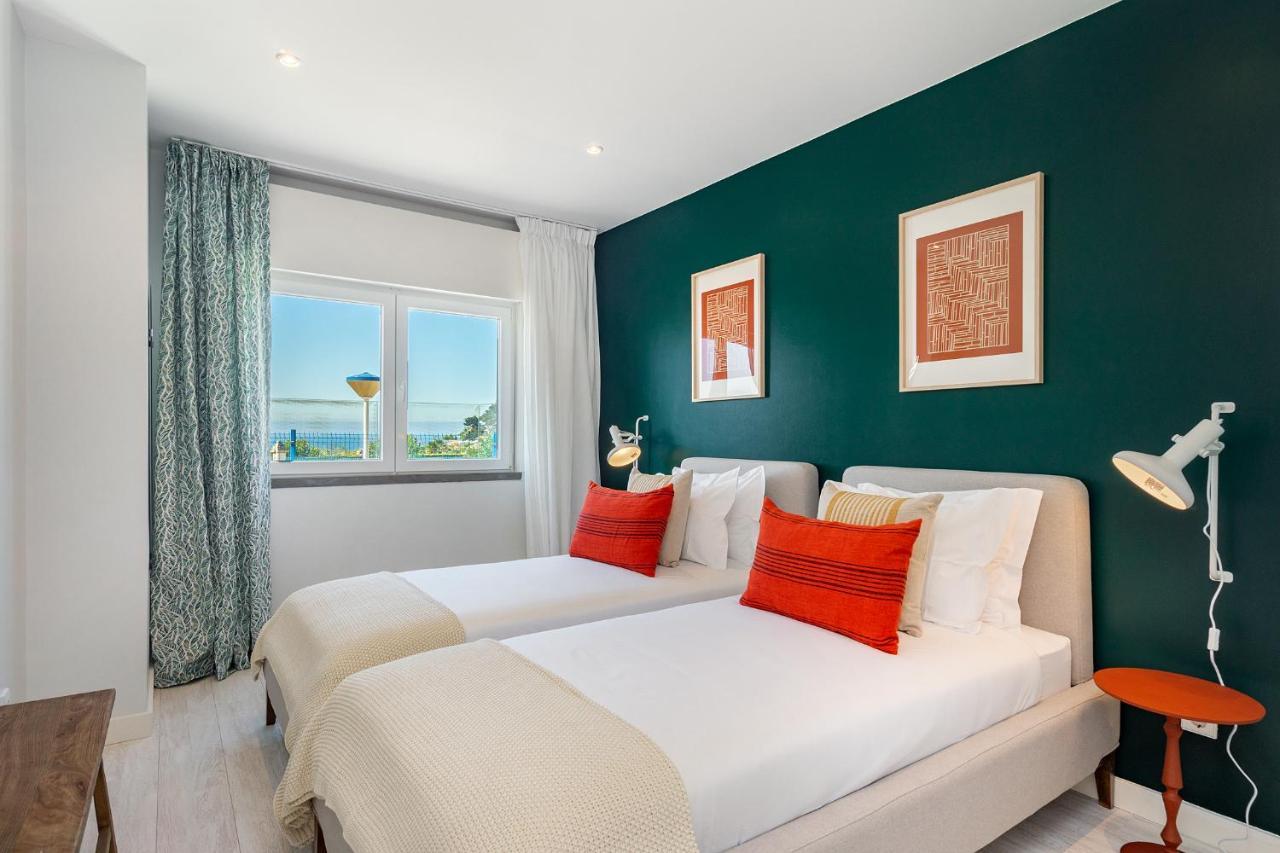 Whome Cascais Coastline Atlantic Gardens W/Ac, Parking & Sea View Kültér fotó